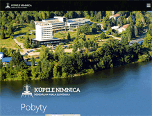 Tablet Screenshot of kupelenimnica.sk